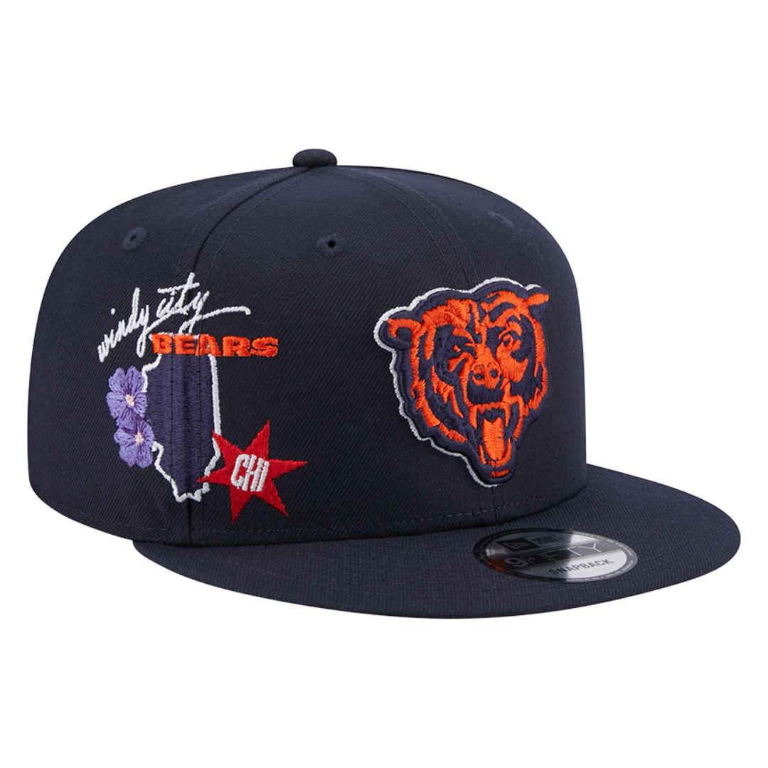Chicago Bears Icon 9FIFTY Snapback Hat
