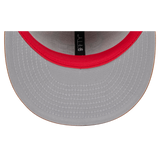 Chicago Bulls Official Team Color New Era Tan Color Pack 9FIFTY Adjustable Snapback Hat with Side Patch