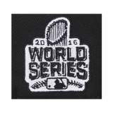Chicago Cubs 2016 World Series Side Patch New Era Black & White 59FIFTY Fitted Hat