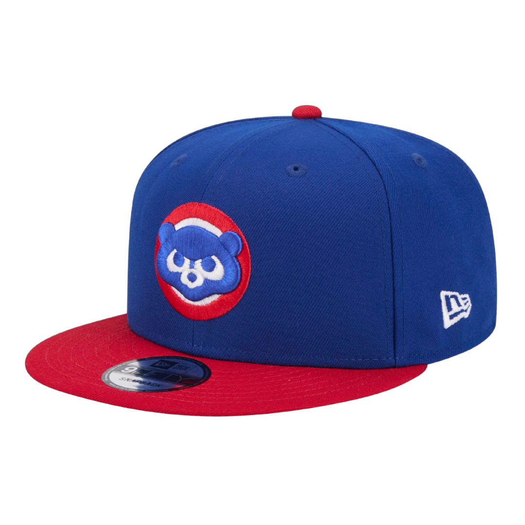 Chicago Cubs Official Team Color 2Tone New Era Royal/Red 9FIFTY Adjustable Snapback Hat