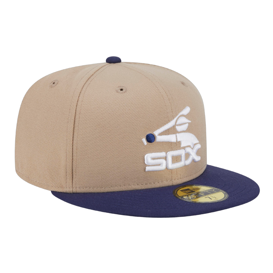 Chicago White Sox 2Tone New Era Tan/Royal 59FIFTY Fitted Hat