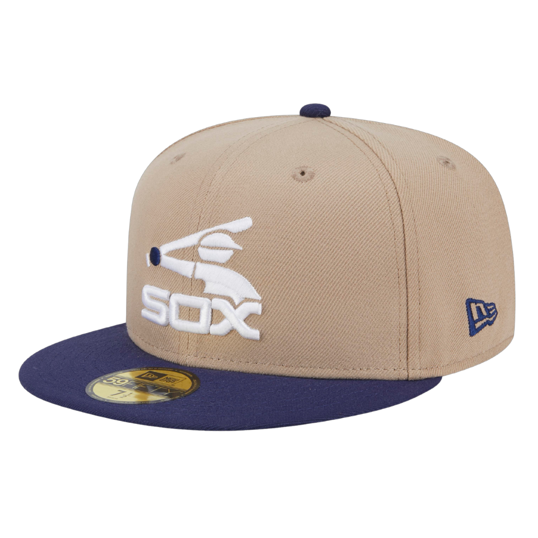 Chicago White Sox 2Tone New Era Tan/Royal 59FIFTY Fitted Hat