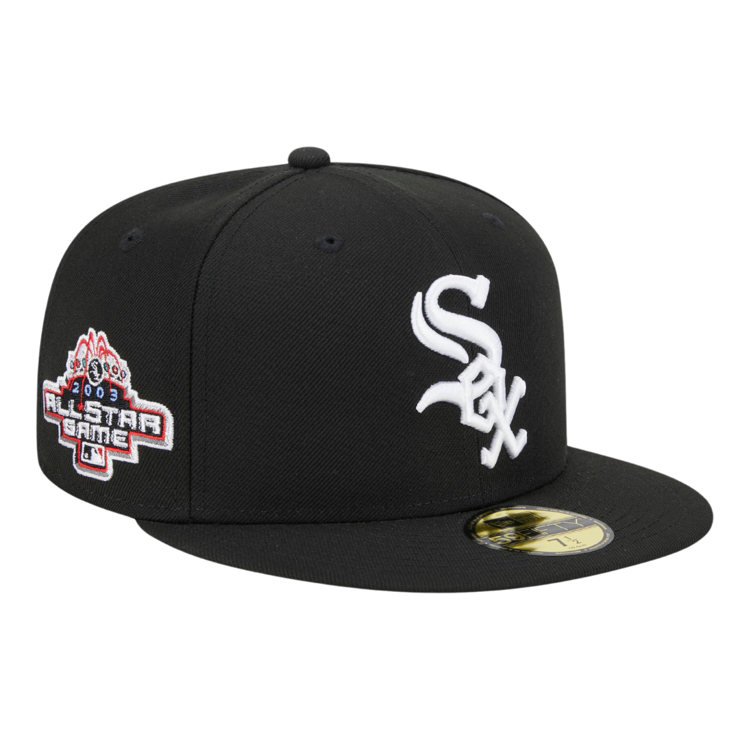 Chicago White Sox Evergreen Side Patch 59FIFTY Fitted Hat