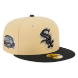 Chicago White Sox Illusion New Era Tan/Black 59FIFTY Fitted Hat