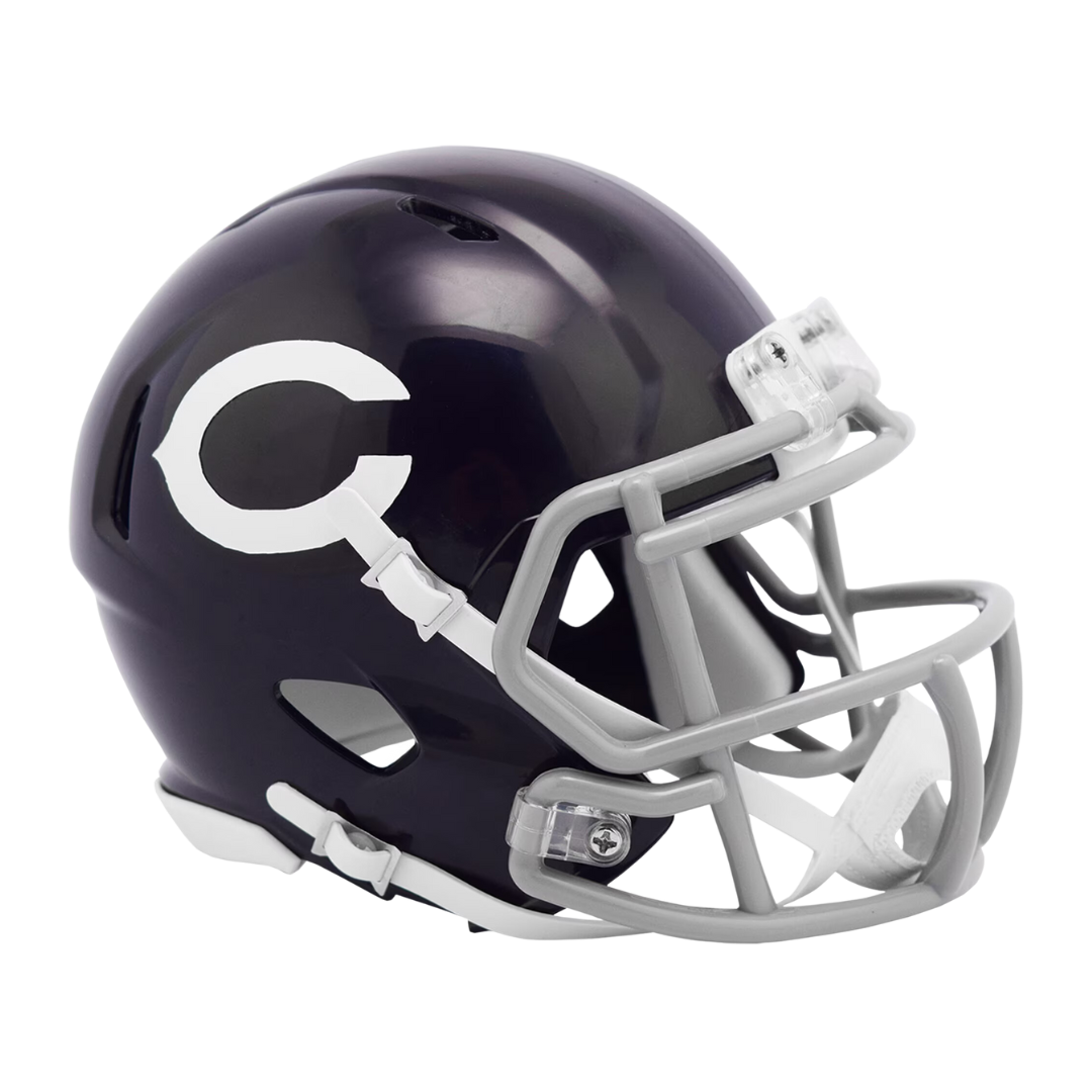 Chicago Bears 1962-1973 Throwback Speed Riddell Mini Football Helmet