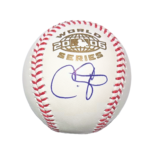 Chris Carpenter St Louis Cardinals Autographed 2006 World Series Baseball - JSA COA
