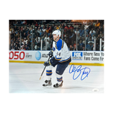 Chris Pronger St Louis Blues Autographed Horizontal 11x14 Photo - JSA COA