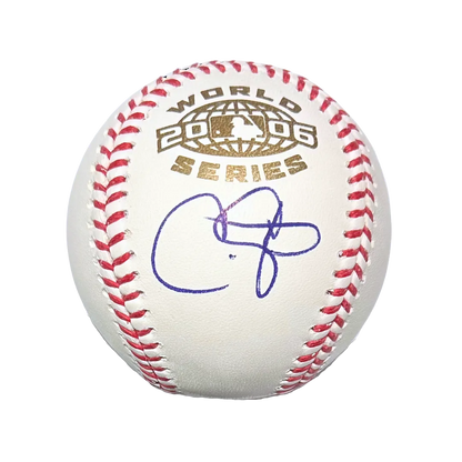 Chris Carpenter St Louis Cardinals Autographed 2006 World Series Baseball - JSA COA
