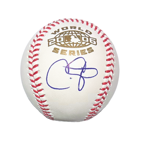 Chris Carpenter St Louis Cardinals Autographed 2006 World Series Baseball - JSA COA