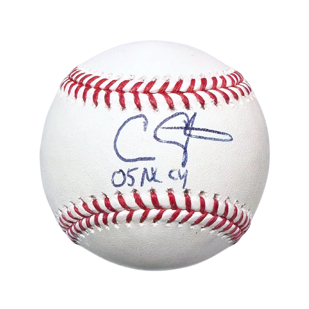 Chris Carpenter St Louis Cardinals Autographed Baseball w/ "Cy Young" Inscription - JSA COA