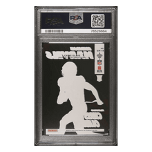 Chris Olave PSA 10 2022 Donruss Clearly Gridiron Marvels Rookie RC Card #GM14