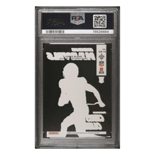 Chris Olave PSA 10 2022 Donruss Clearly Gridiron Marvels Rookie RC Card #GM14