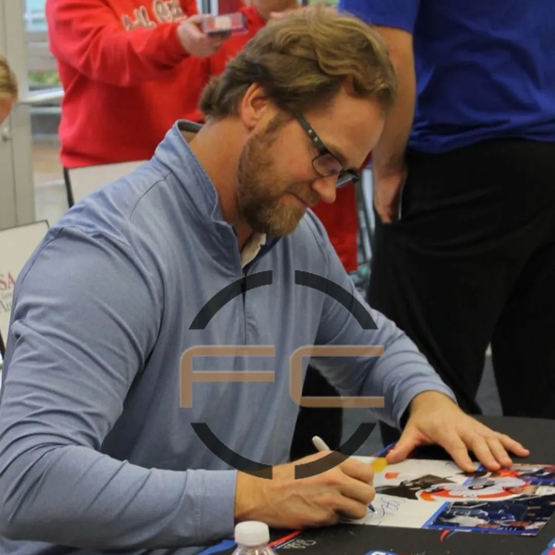 Chris Pronger St Louis Blues Autographed Retirement Night Cheers 11x14 Photo - JSA COA