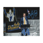 
Chris Pronger St Louis Blues Autographed Retirement Night Cheers Photo - JSA COA