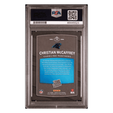 Christian McCaffrey PSA 9 2017 Panini Donruss Optic Rated Rookie Card #168