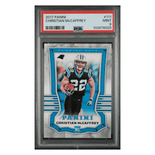 Christian McCaffrey PSA 9 2017 Panini Rookie RC Card #111
