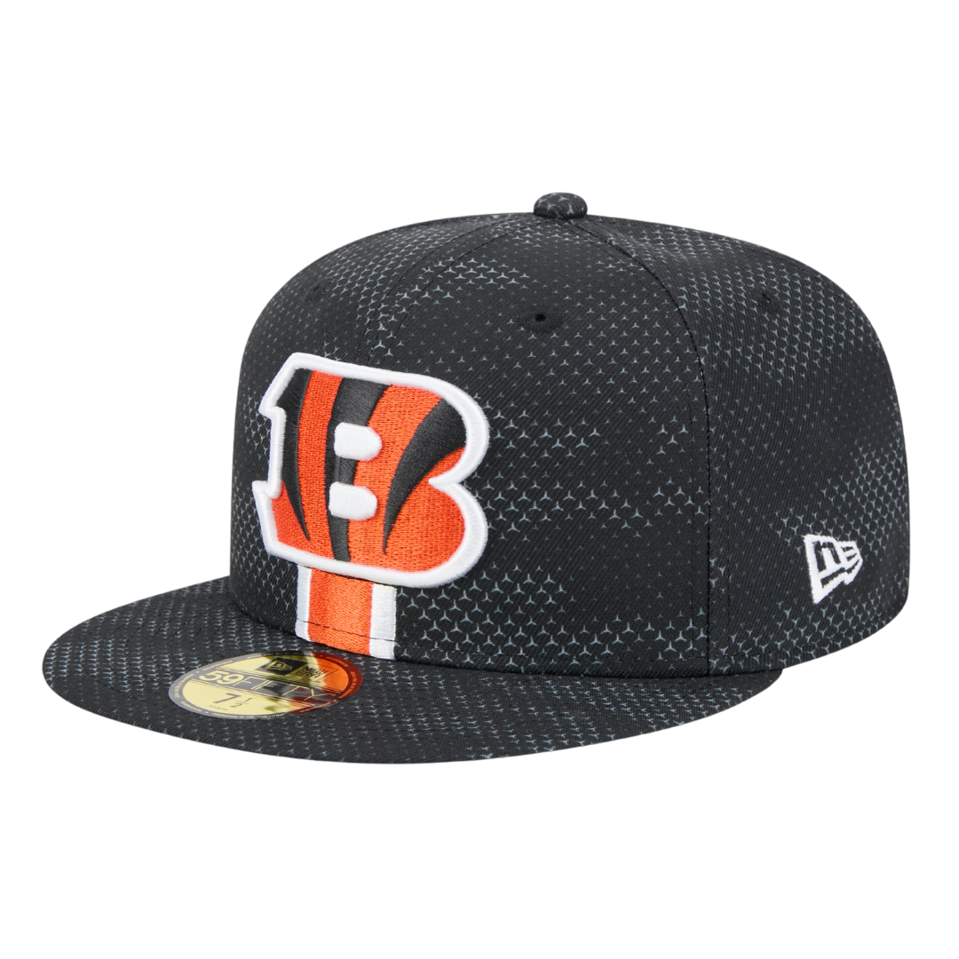 Cincinnati Bengals 2024 Sideline New Era Black 59FIFTY Fitted Hat