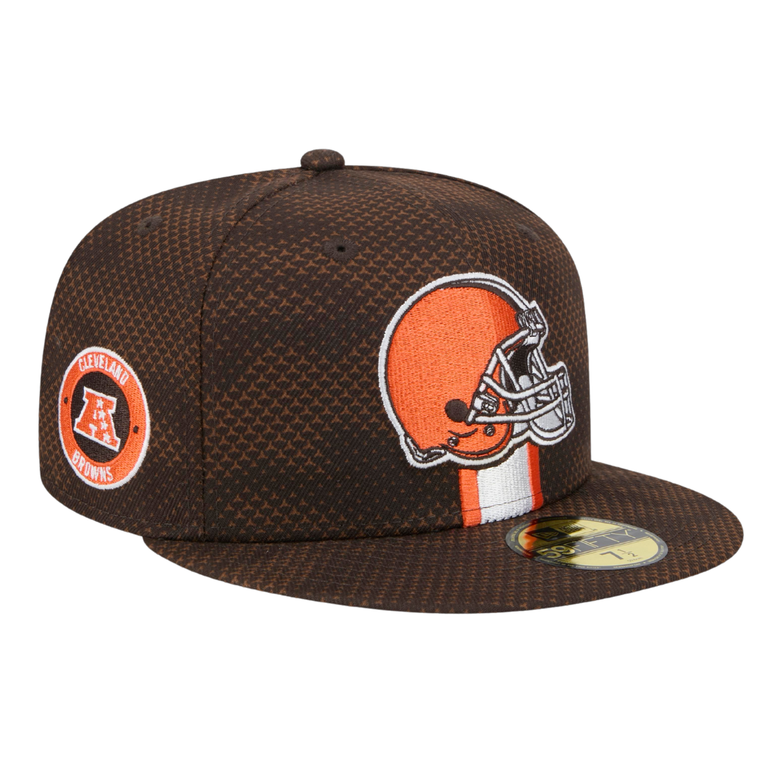 Cleveland Browns 2024 Sideline New Era Brown 59FIFTY Fitted Hat