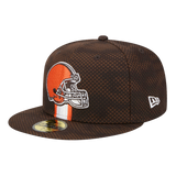 Cleveland Browns 2024 Sideline New Era Brown 59FIFTY Fitted Hat