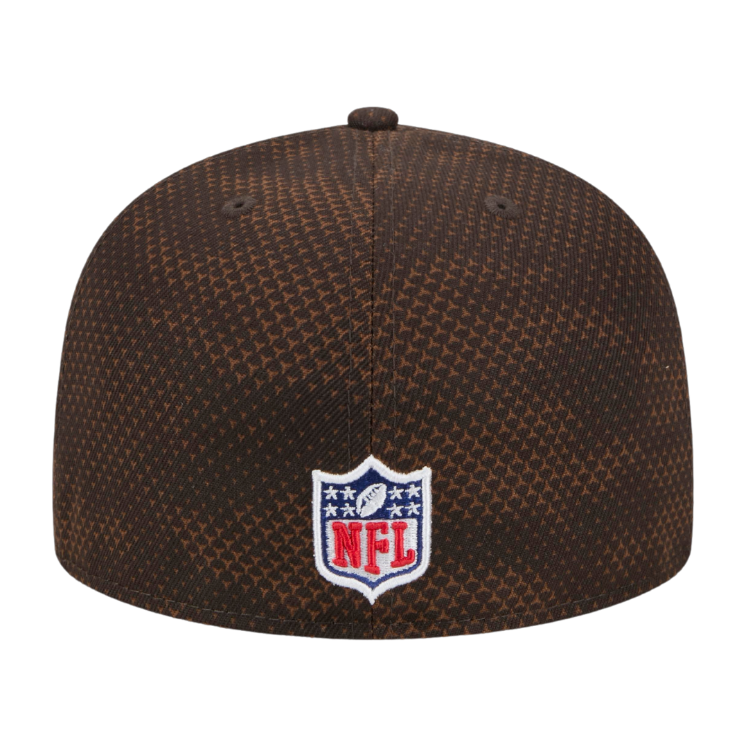 Cleveland Browns 2024 Sideline New Era Brown 59FIFTY Fitted Hat