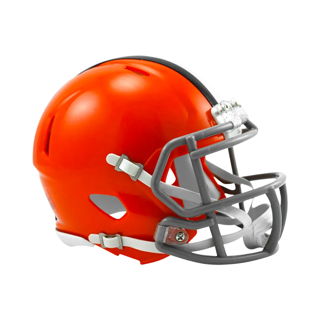 Cleveland Browns 1962-1974 Throwback Speed Riddell Mini Football Helmet