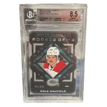 Cole Caufield BGS 8.5 2021-22 Upper Deck Black Diamond Rookie Gems #d/ 399 Card #RGCC