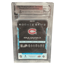 Cole Caufield BGS 8.5 2021-22 Upper Deck Black Diamond Rookie Gems #d/ 399 Card #RGCC