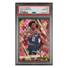 Collin Sexton PSA 10 2023 Panini Phoenix Pink Ice #d/25 Card #150