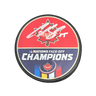 Colton Parayko St Louis Blues Autographed 2025 4 Nations Face Off Champions Logo Puck - JSA COA