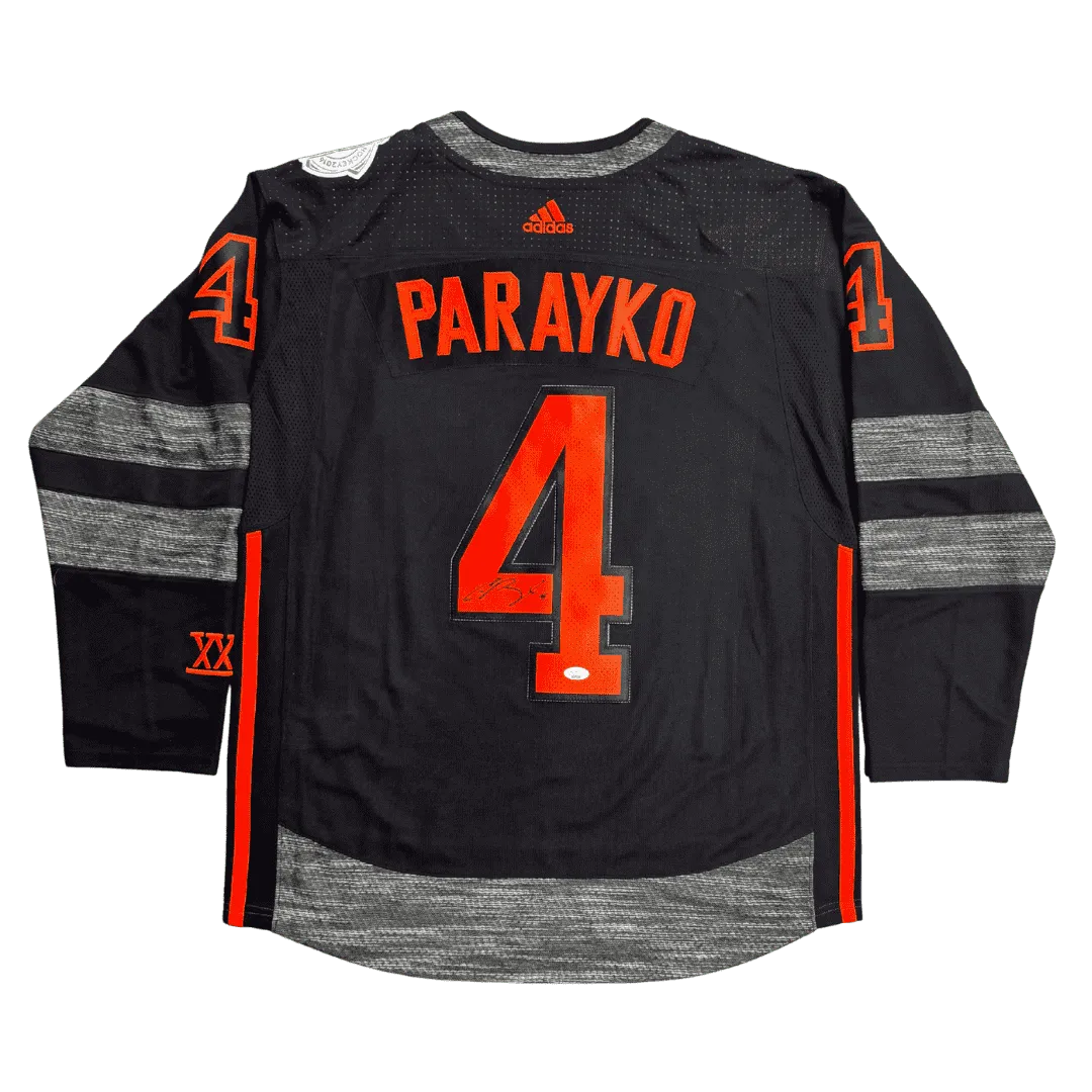 Colton Parayko St Louis Blues Autographed Adidas 2016 World Cup of Hockey Jersey - JSA COA