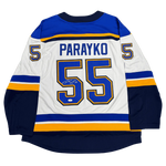 
Colton Parayko St Louis Blues Autographed Adidas Away Jersey - JSA COA