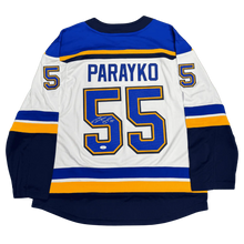 Colton Parayko St Louis Blues Autographed Adidas Away Jersey - JSA COA
