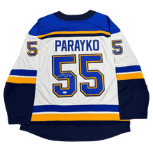 Colton Parayko St Louis Blues Autographed Adidas Away Jersey - JSA COA