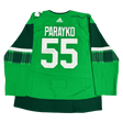 Colton Parayko St Louis Blues Autographed Adidas St Patricks Day Jersey - JSA COA