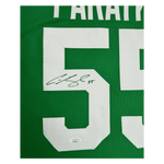 
Colton Parayko St Louis Blues Autographed Adidas St Patricks Day Jersey - JSA COA — Back