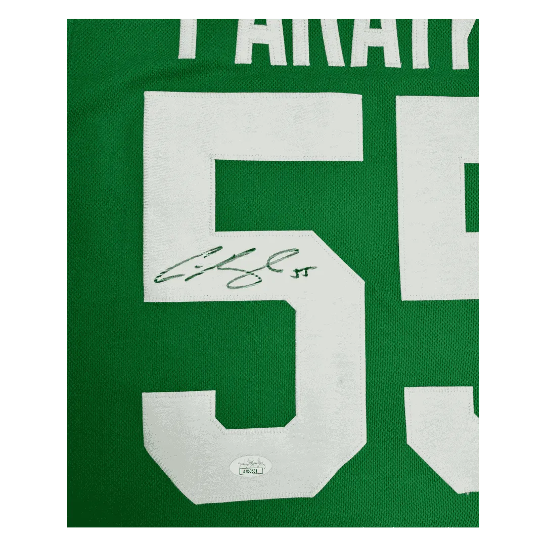 Colton Parayko St Louis Blues Autographed Adidas St Patricks Day Jersey - JSA COA