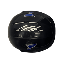 Colton Parayko St Louis Blues Autographed Mini Replica Navy Helmet - JSA COA