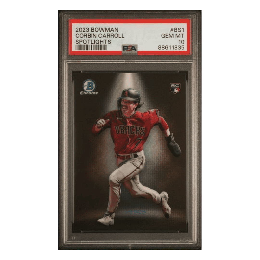 Corbin Carroll PSA 10 2023 Bowman Spotlights Rookie RC Card #BS1