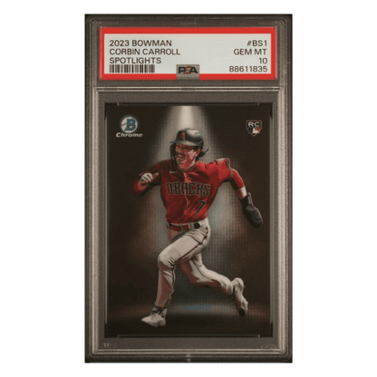 Corbin Carroll PSA 10 2023 Bowman Spotlights Rookie RC Card #BS1