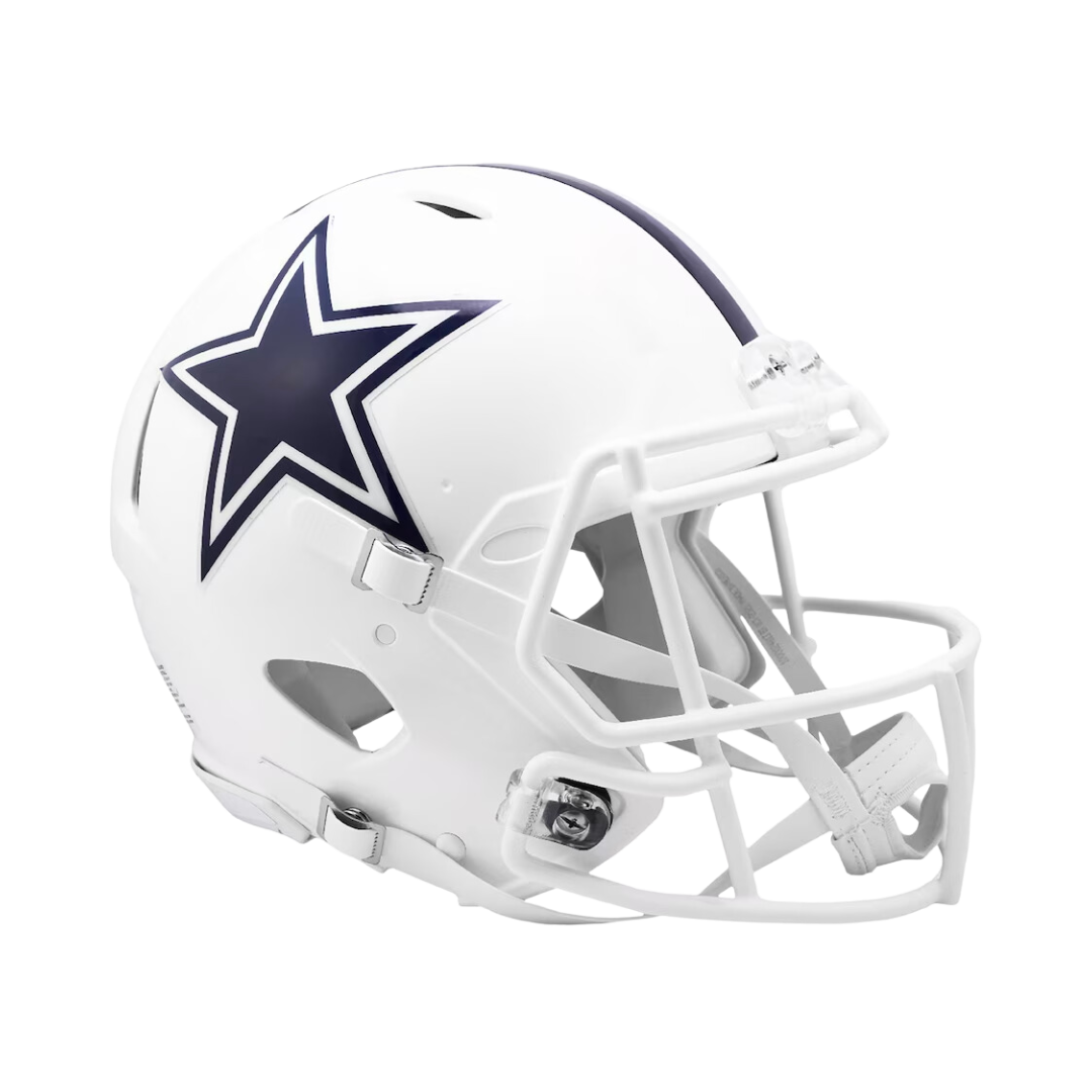 Dallas Cowboys 2022 Alternate On Field Speed Riddell Mini Football Helmet