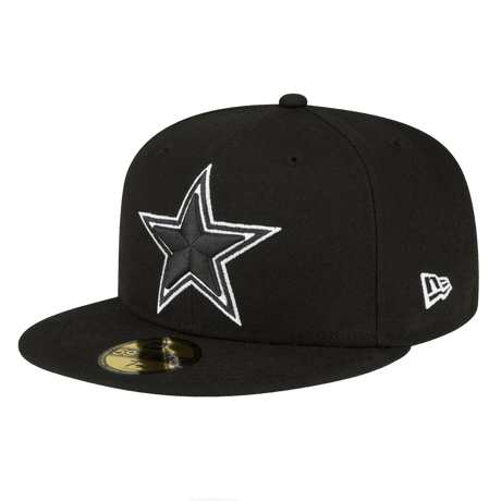 Dallas Cowboys New Era Black Super Bowl XXVII Patch 59FIFTY Fitted Hat
