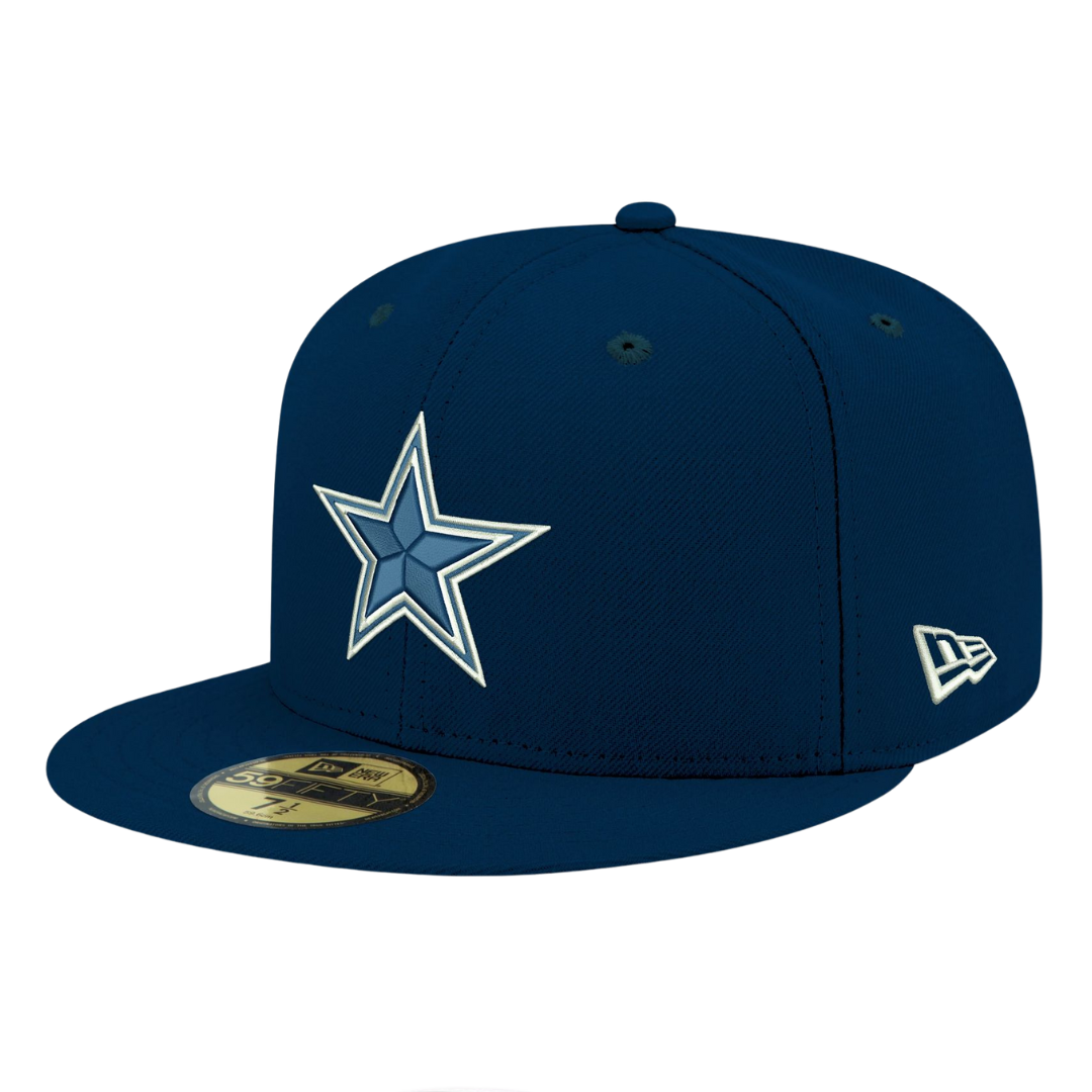 Dallas Cowboys New Era Navy Super Bowl XXVII Patch 59FIFTY Fitted Hat