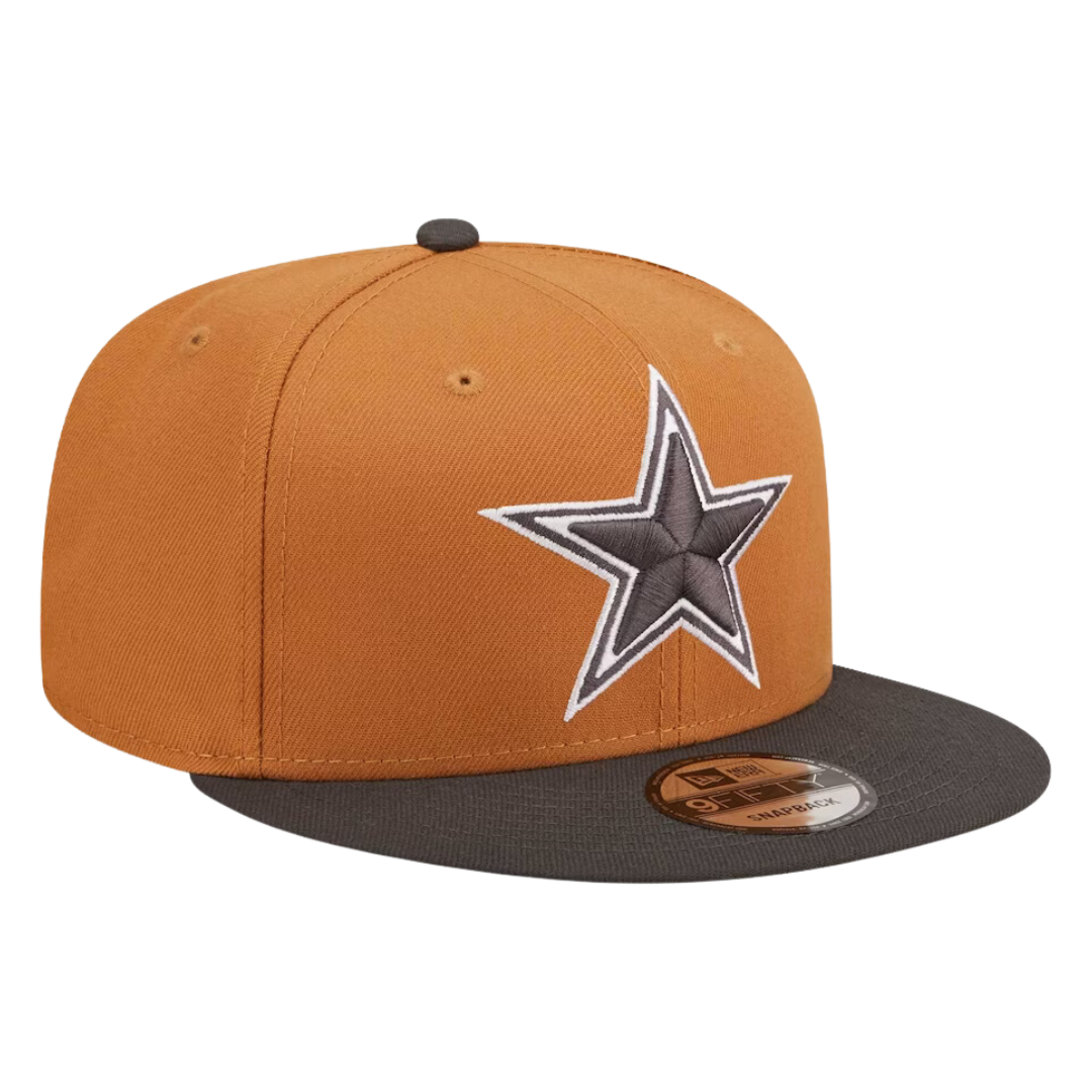 Dallas Cowboys Two Tone Light Bronze Steel Clouds Color Pack 9FIFTY Snapback Hat