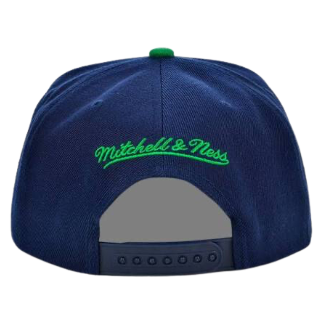 Dallas Mavericks Mitchell and Ness Two Tone Core Basic Snapback Hat