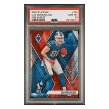 Dalton Kincaid PSA 10 2023 Panini Phoenix Fire Burst #d/ 340 Card #114