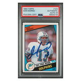 Dan Marino 1984 Topps AFC Pro Bowl Autograph Card #123