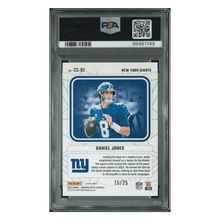 Daniel Jones PSA 10 2023 Panini Donruss Optic Captain In Charge Purple Stars #d/ 25 Card #CCDJ