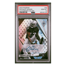 Davante Adams PSA 10 2023 Panini Phoenix Autograph Silver Card #88