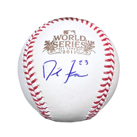 David Freese St Louis Cardinals Autographed 2011 World Series Baseball - JSA COA