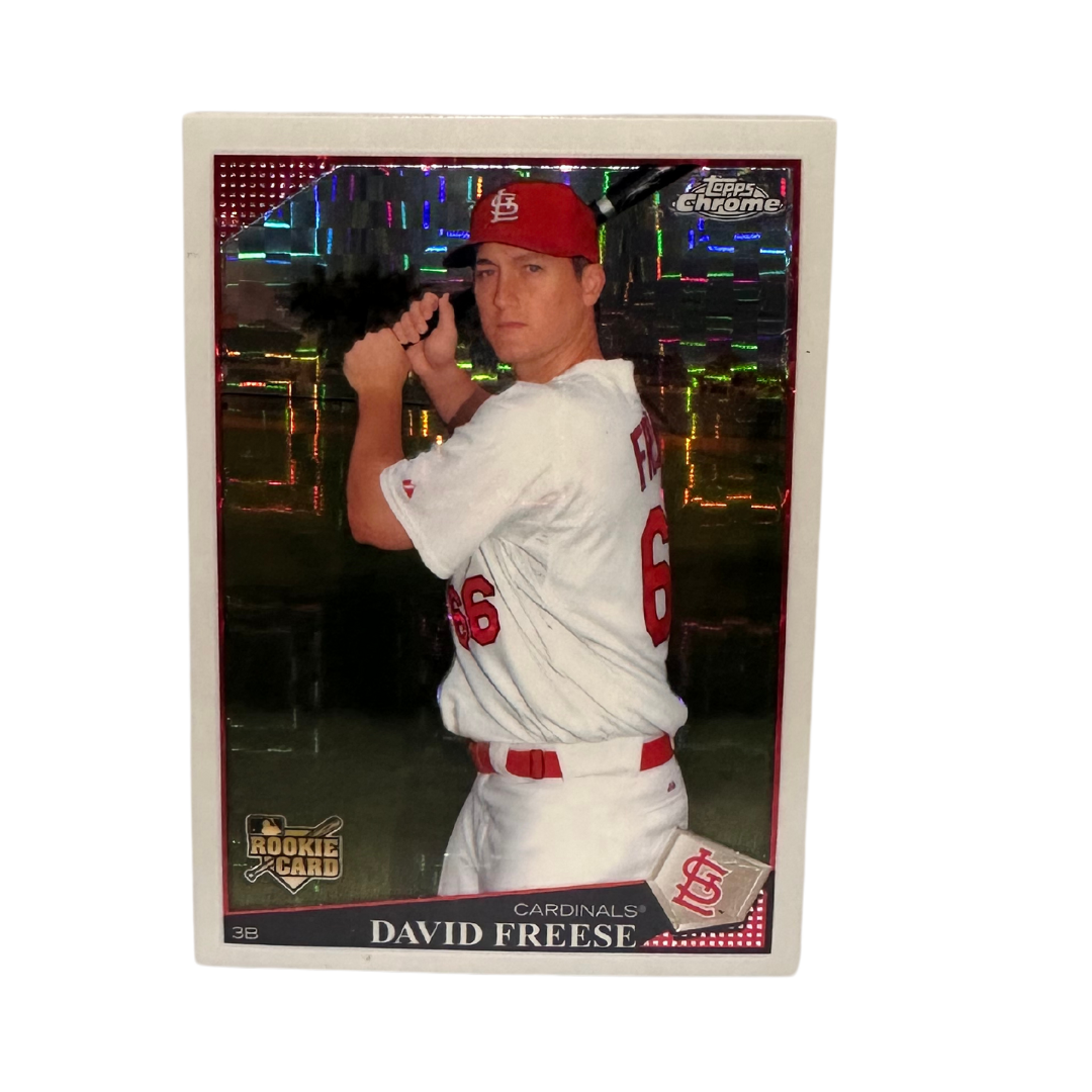 David Freese St Louis Cardinals Topps Chrome Rookie XFractor  #199 Card